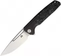 CMB Made Knives Darma Linerlock Alum CF - CMB12D