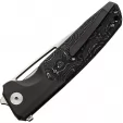 CMB Made Knives Darma Linerlock Alum CF CMB12D