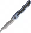 CMB Made Knives Kawanonagare Framelock Blue - CMB13BG