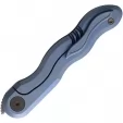 CMB Made Knives Kawanonagare Framelock Blue CMB13BG