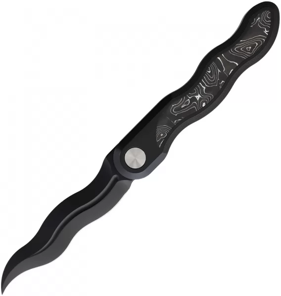 CMB Made Knives Kawanonagare Framelock Blk CMB13BS