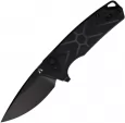 CMB Made Knives Button Lock Black G10 - CMB14B