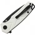 CMB Made Knives Button Lock White G10 CMB14W