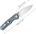 CMB Made Knives Explorer Axis Lock Blue SW CMB18D