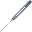 CMB Made Knives Explorer Axis Lock Blue SW CMB18D