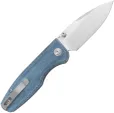 CMB Made Knives Predator Button Lock Blue SW CMB19D