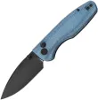 CMB Made Knives Predator Button Lock Blue BSW - CMB19E