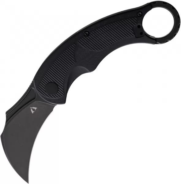 CMB Made Knives Falcon Linerlock Black G10 CMBC01B