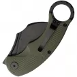 CMB Made Knives Falcon Linerlock Grn G10 CMBC01G
