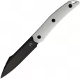 CMB Made Knives Kisame Fixed Blade White/Blk - CMBFB01B