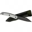 CMB Made Knives Kisame Fixed Blade White-Blk CMBFB01B