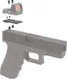 Crimson Trace CT RAD Dovetail Mount Kit CMT013000186