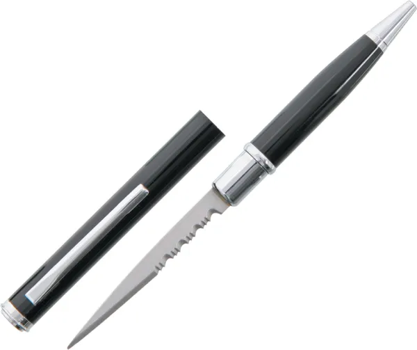 China Made Ink Pen Knife Black knives CN210502BK