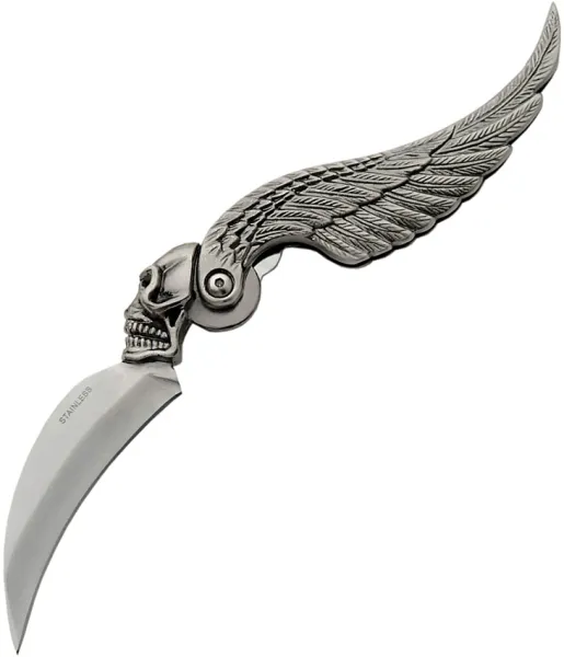 China Made Skull Wing Folder knives CN210693