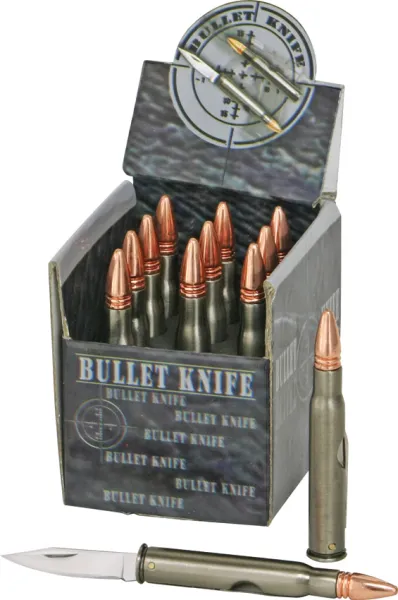 China Made 30-06 Bullet Knife Display knives CN210849