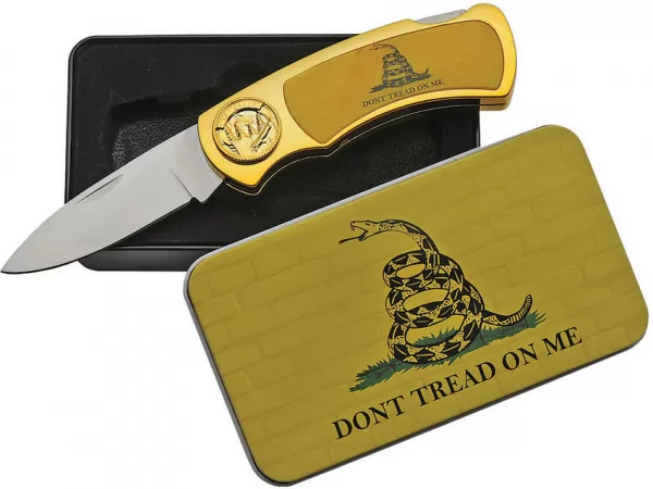 China Made Dont Tread On Me Lockback knives CN210929DT