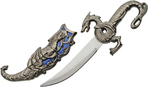 Rite Edge Blue Dragon Dagger knives CN211155BL