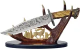 China Made Bowie Knife w Display Deer - CN211165DE