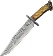 China Made Bowie Knife w Display Deer knives CN211165DE