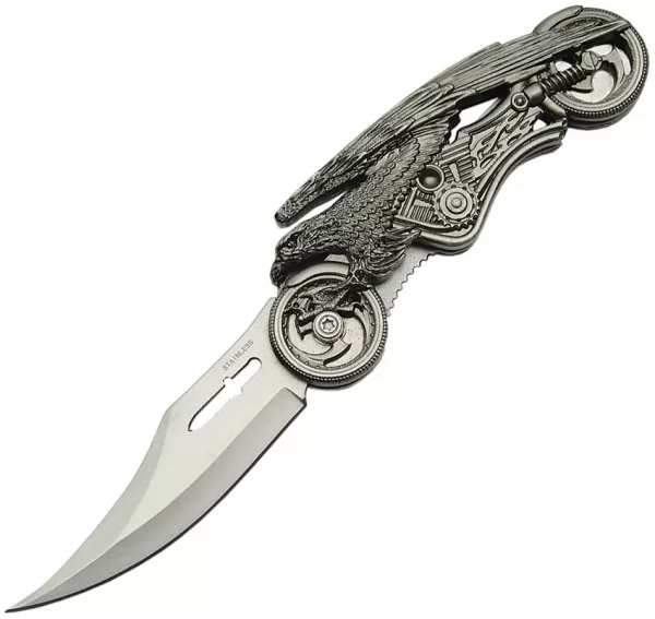 China Made Eagle Rider Linerlock A-O knives CN211358EG