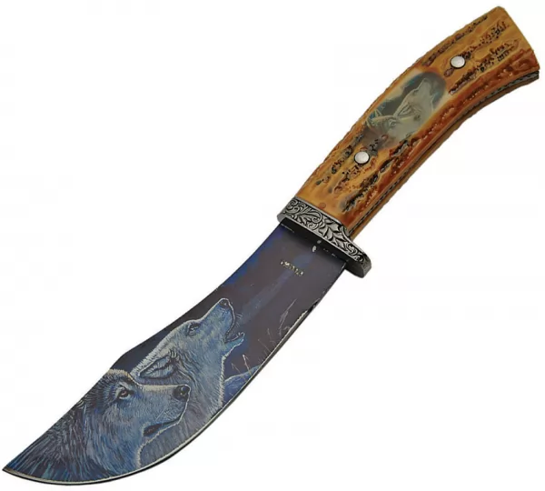 China Made Wolf Hunter knives CN211413WF