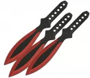 Rite Edge Throwing Knife Set Red - CN211415RD