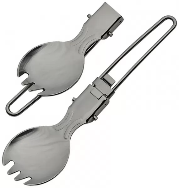 China Made Foldable Camping Spork knives CN211427