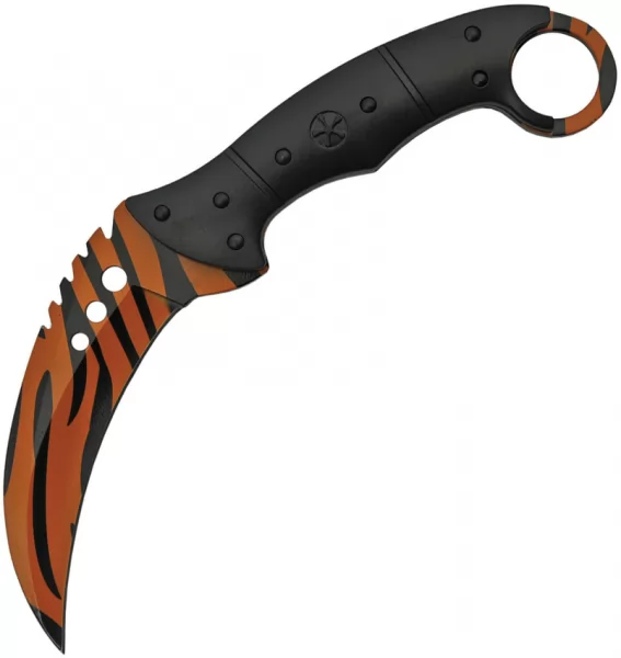 Rite Edge Tiger Print Karambit knives CN211462