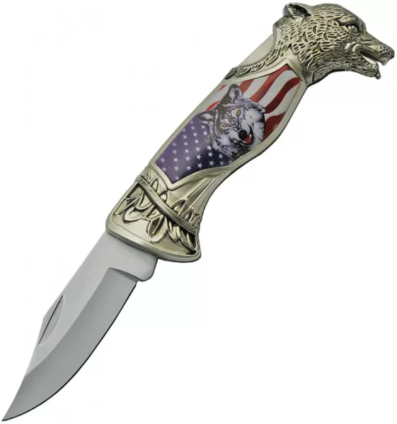 China Made American Wolf Lockback knives CN211470WF