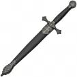 China Made Silver Crusader Dagger knives CN211477
