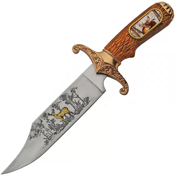 China Made Deer Bowie with Sheath knives CN211487DE