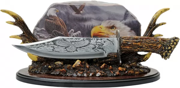 China Made Eagle Bowie with Stand knives CN211529EG