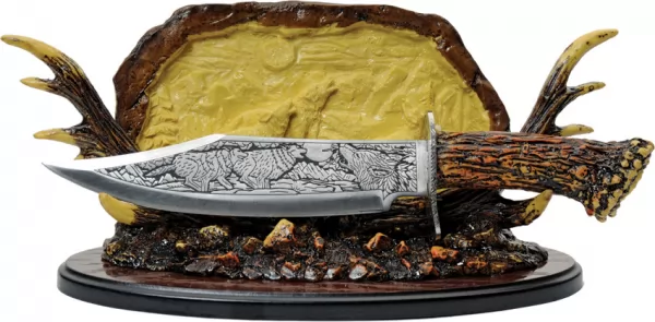China Made Wolf Bowie with Stand knives CN211529WF