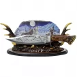 China Made Wolf Bowie with Stand knives CN211529WF