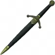 China Made Celtic Knot Dagger Gold knives CN211532GD