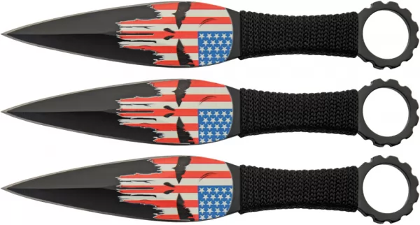 Rite Edge Patriot Thrower Set knives CN211538