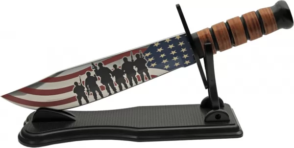 China Made Flying Flag Bowie knives CN211573
