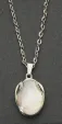 Rite Edge White Shell Blade Necklace knives CN211583WH