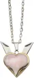 Rite Edge Pink Heart Blade Necklace - CN211584PK