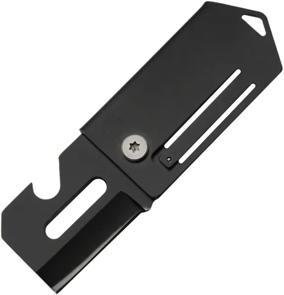 China Made Dog Tag Cutter Folder Black knives CN211608BK