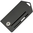 China Made Dog Tag Cutter Folder Black knives CN211608BK