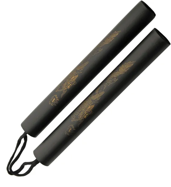 China Made Foam Nunchucks Black knives CN211624BK