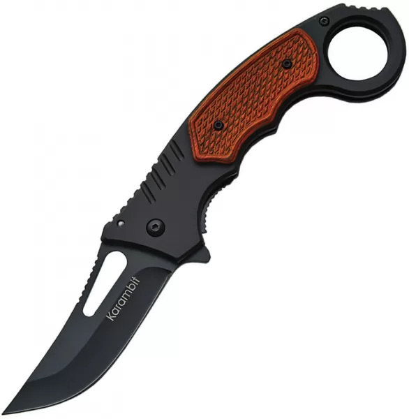Rite Edge Karambit Style Linerlock A-O knives CN300149WD
