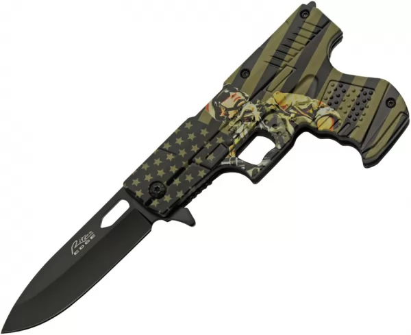 Rite Edge Gun Linerlock A-O Soldier knives CN300227CM