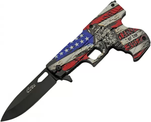 Rite Edge Gun Linerlock A-O Freedom knives CN300227LF