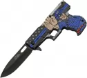 Rite Edge Gun Linerlock A/O Police - CN300227PP