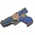 Rite Edge Gun Linerlock A-O Police knives CN300227PP