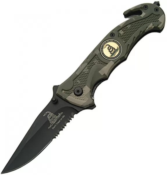 Rite Edge Dont Tread On Me Linerlock knives CN300244CM
