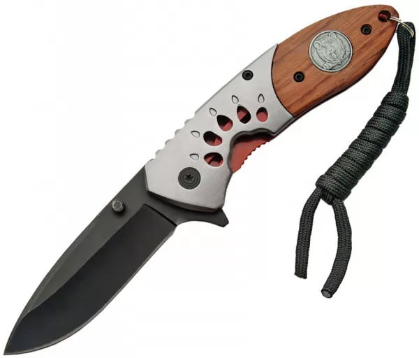 Rite Edge Bear Track Linerlock A-O knives CN300272BE