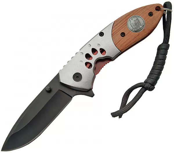 Rite Edge Wolf Track Linerlock A-O knives CN300272WF